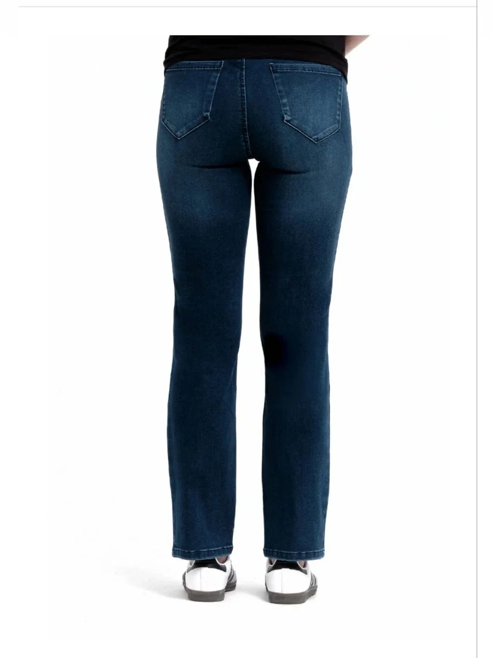 NWT! Denim Chic Summer Lanie Stretch Maternity Women's Slim Strait Jean Size 6 - Picture 3 of 17